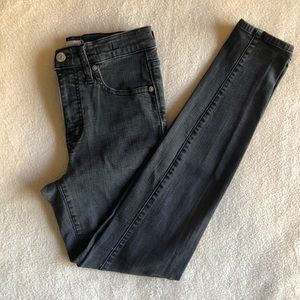 Madewell high rise skinny jeans, size 26